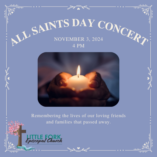 All Saints Day Concert Nov. 3, 2024