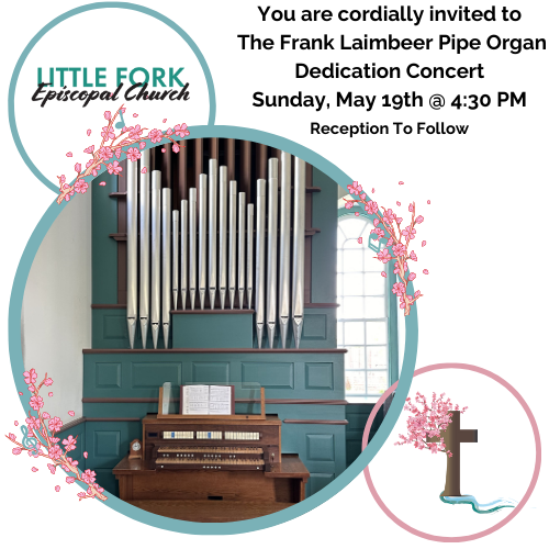 Frank Laimbeer Pipe Organ Dedication Concert & Reception